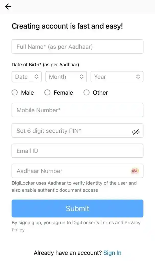 DigiLocker 1